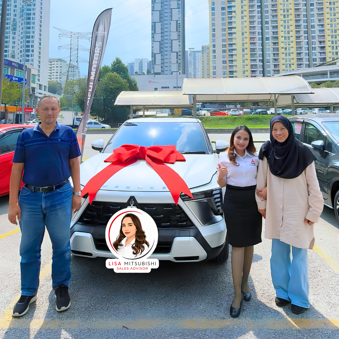 Handover customer Lisa Mitsubishi 1