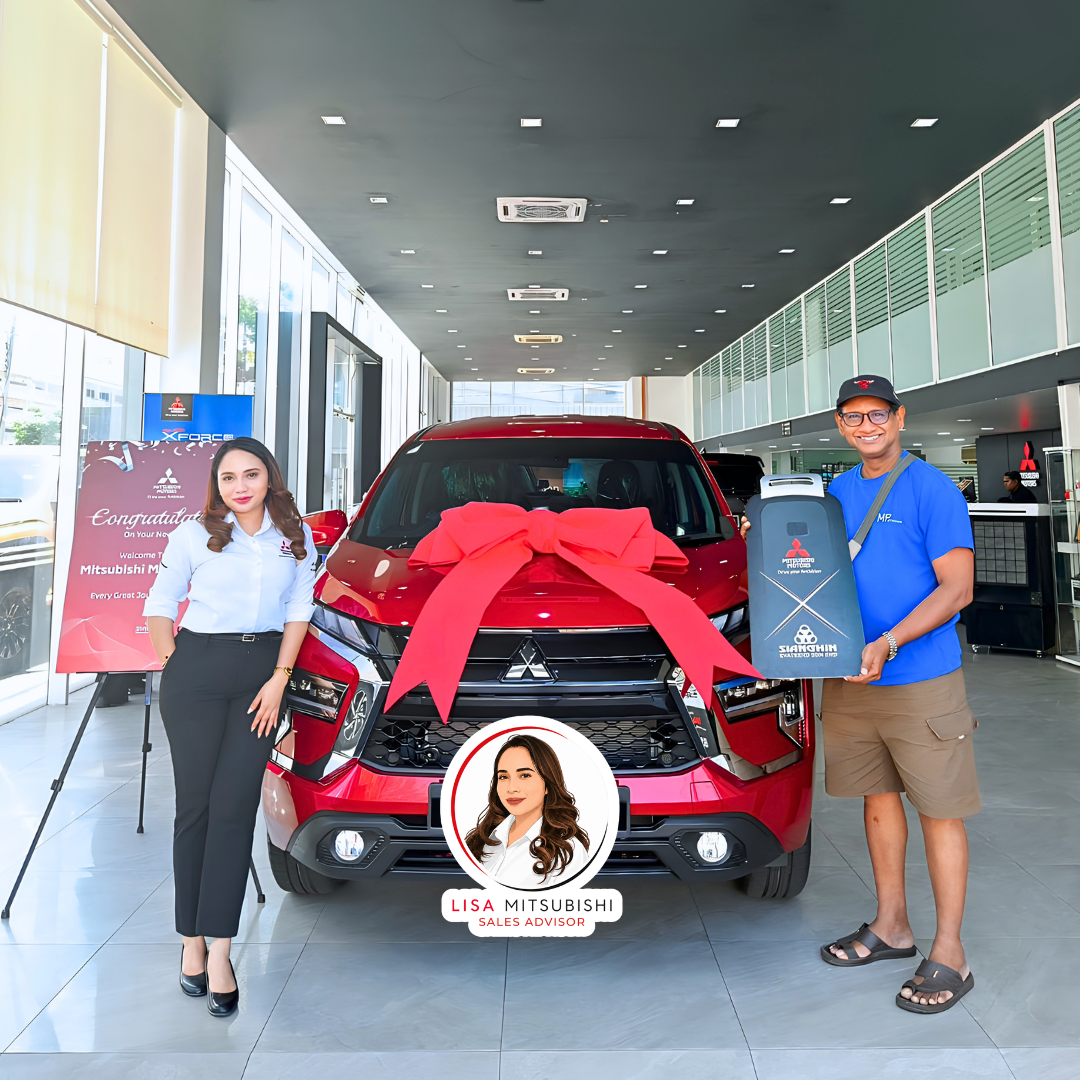 Handover customer Lisa Mitsubishi 5